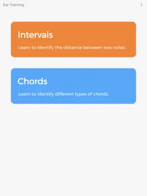 EarTraining - Interval & Chord android App screenshot 2